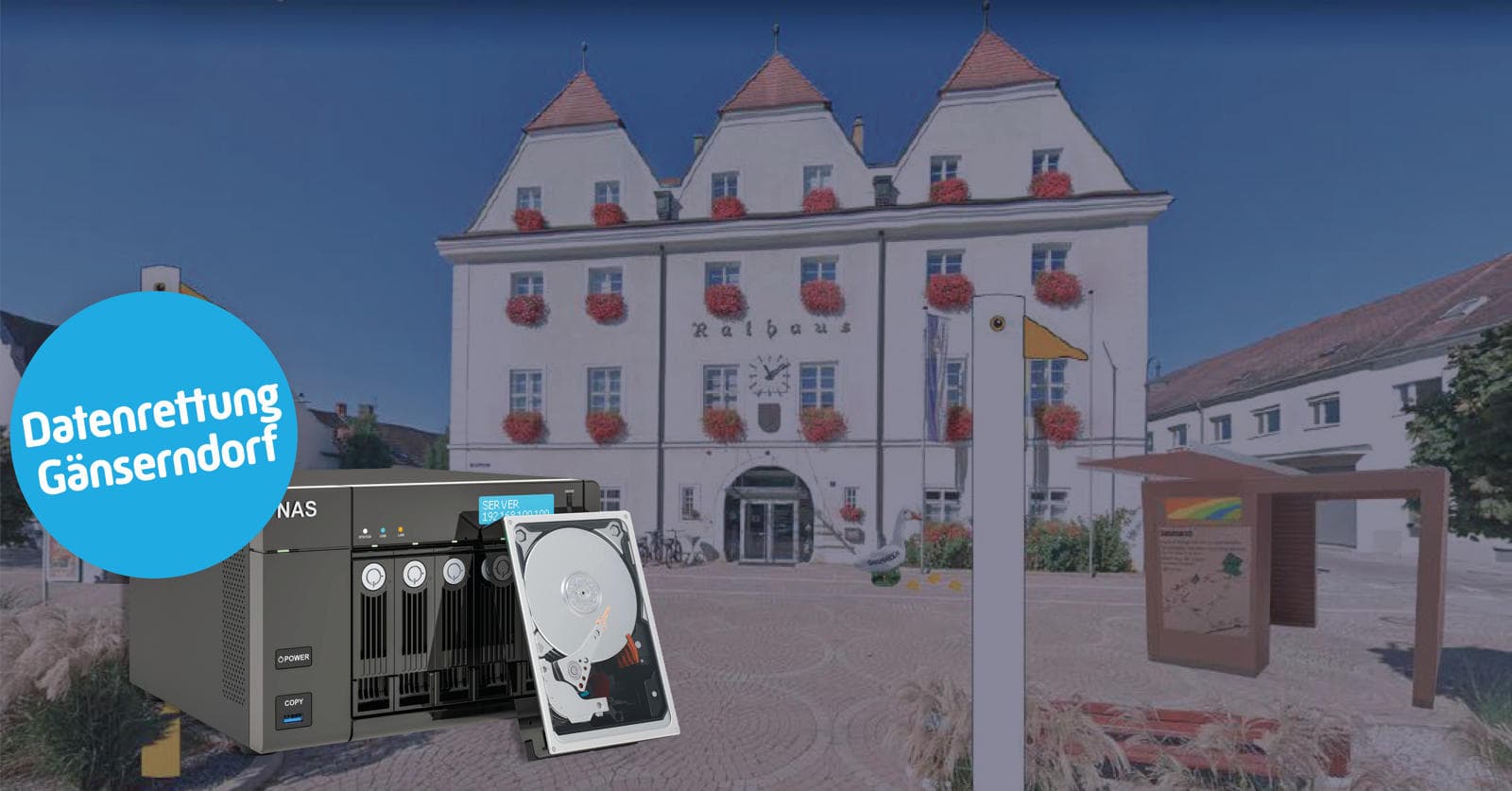Datenrettung NAS System in Gänserndorf