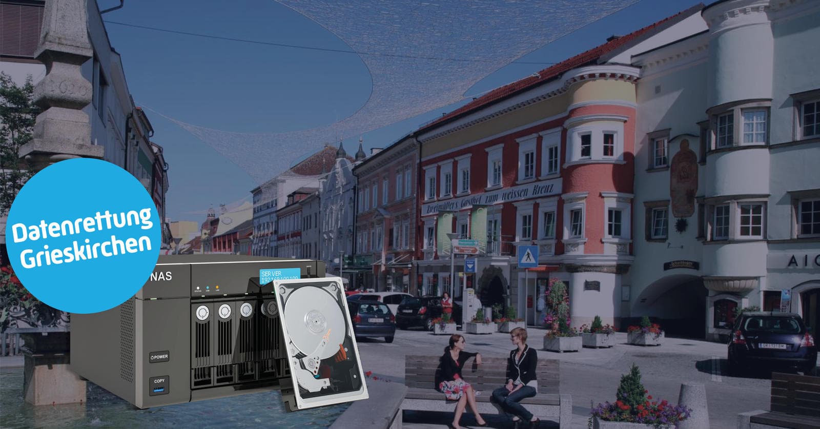 Datenrettung NAS System in Grieskirchen