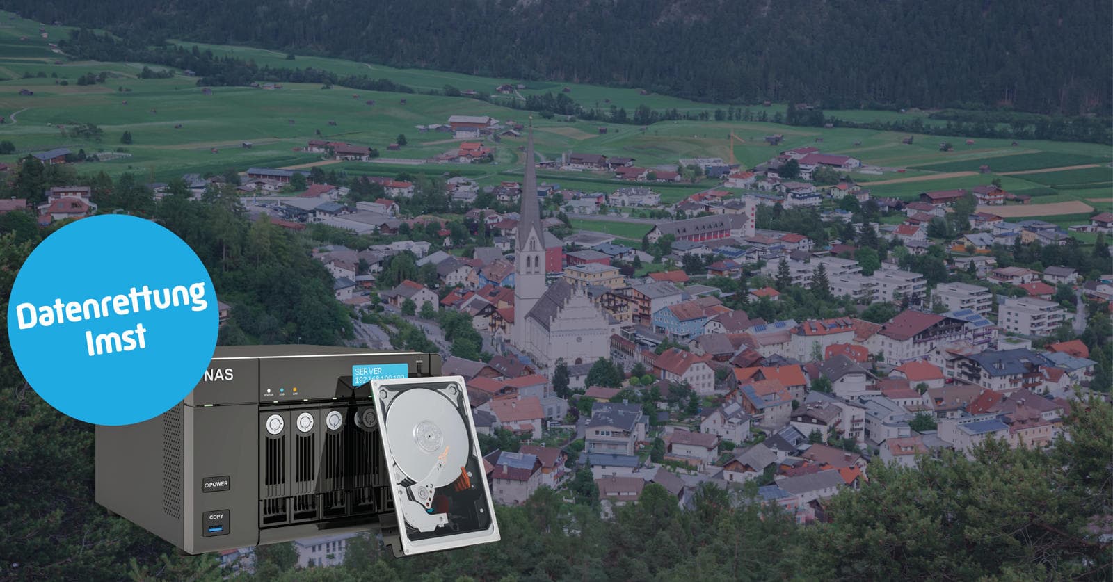 Datenrettung NAS System in Imst