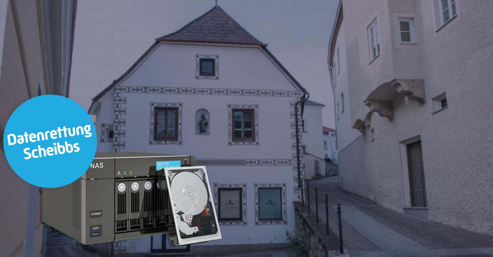 Datenrettung NAS System in Scheibbs