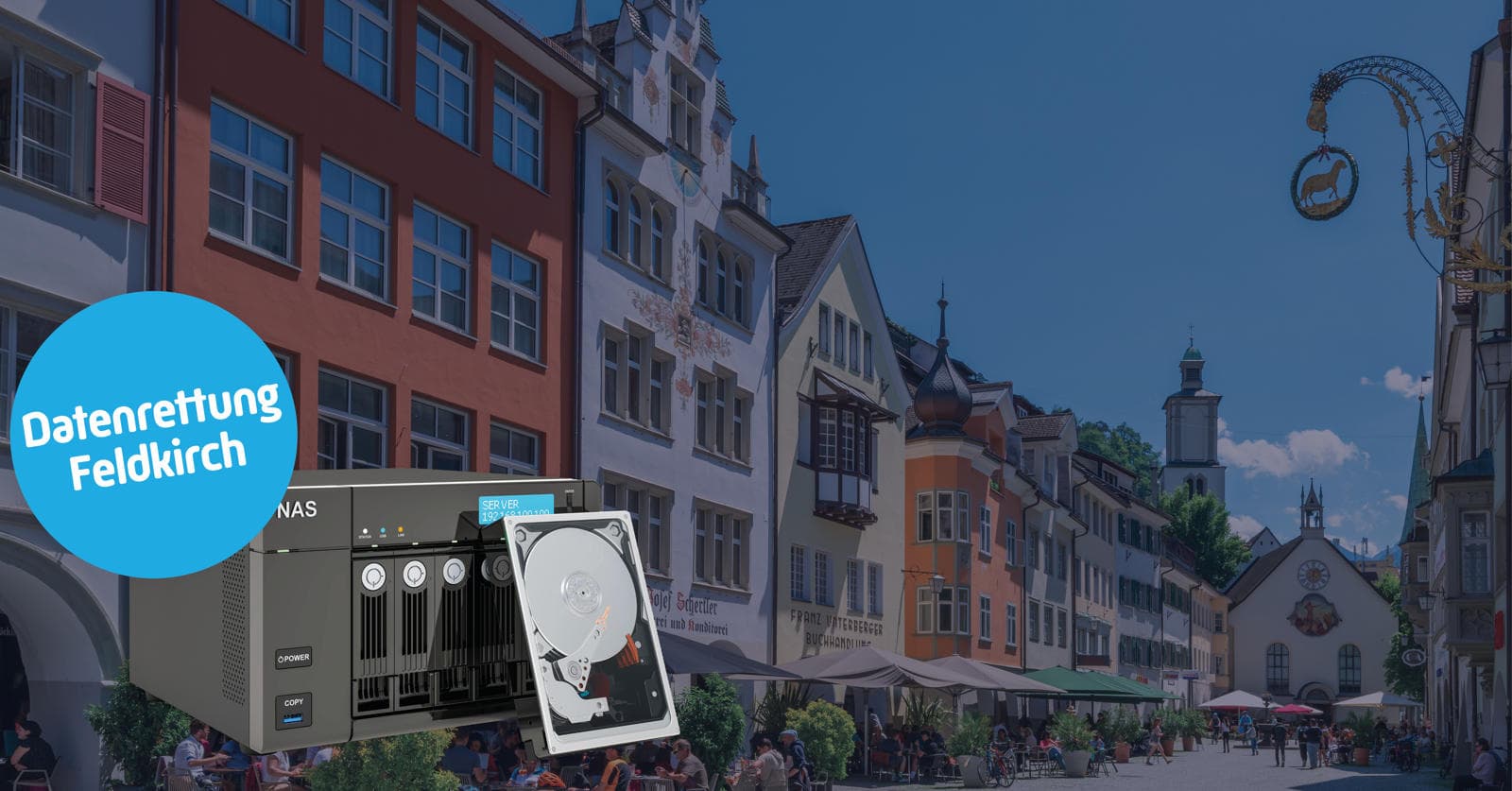 Datenrettung NAS System in Feldkirchen
