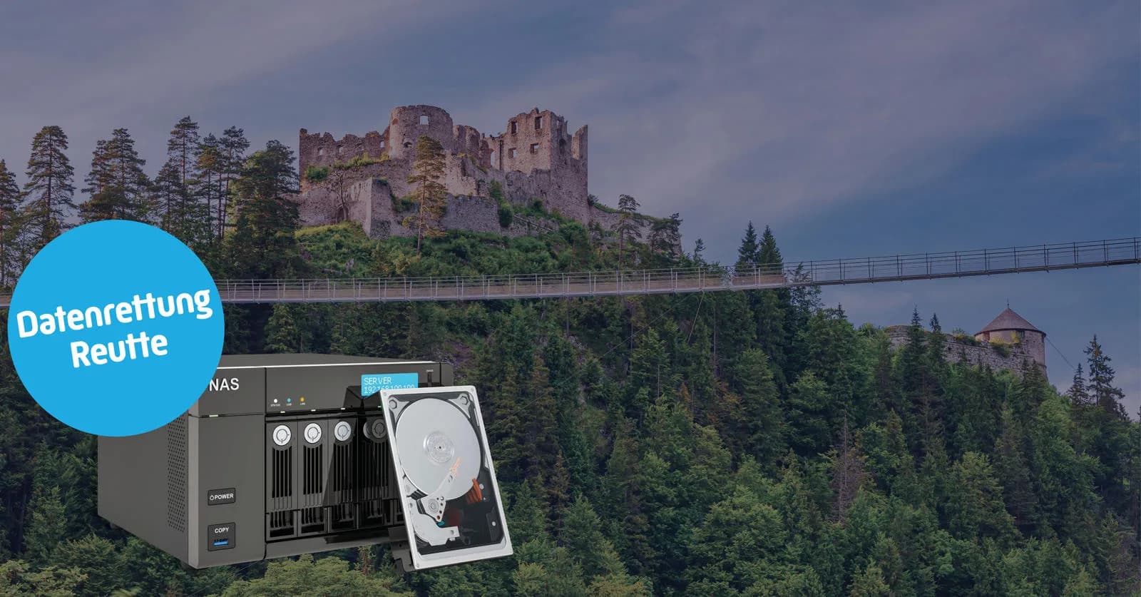 Datenrettung NAS System in Reutte