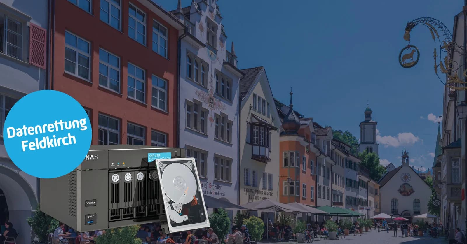 Datenrettung NAS System in Feldkirch