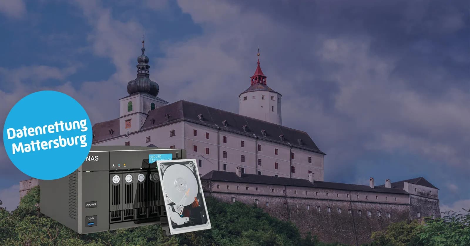 Datenrettung NAS System in Mattersburg
