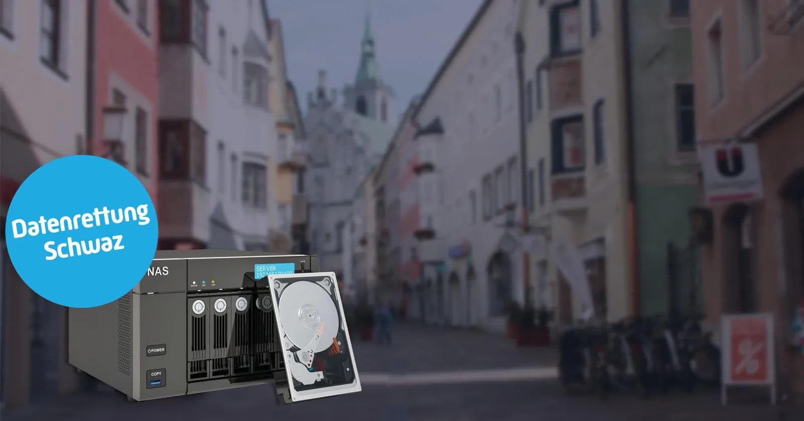 Datenrettung NAS System in Schwaz