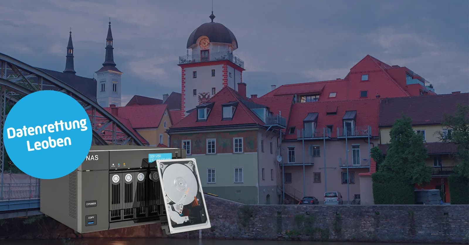 Datenrettung NAS System in Leoben