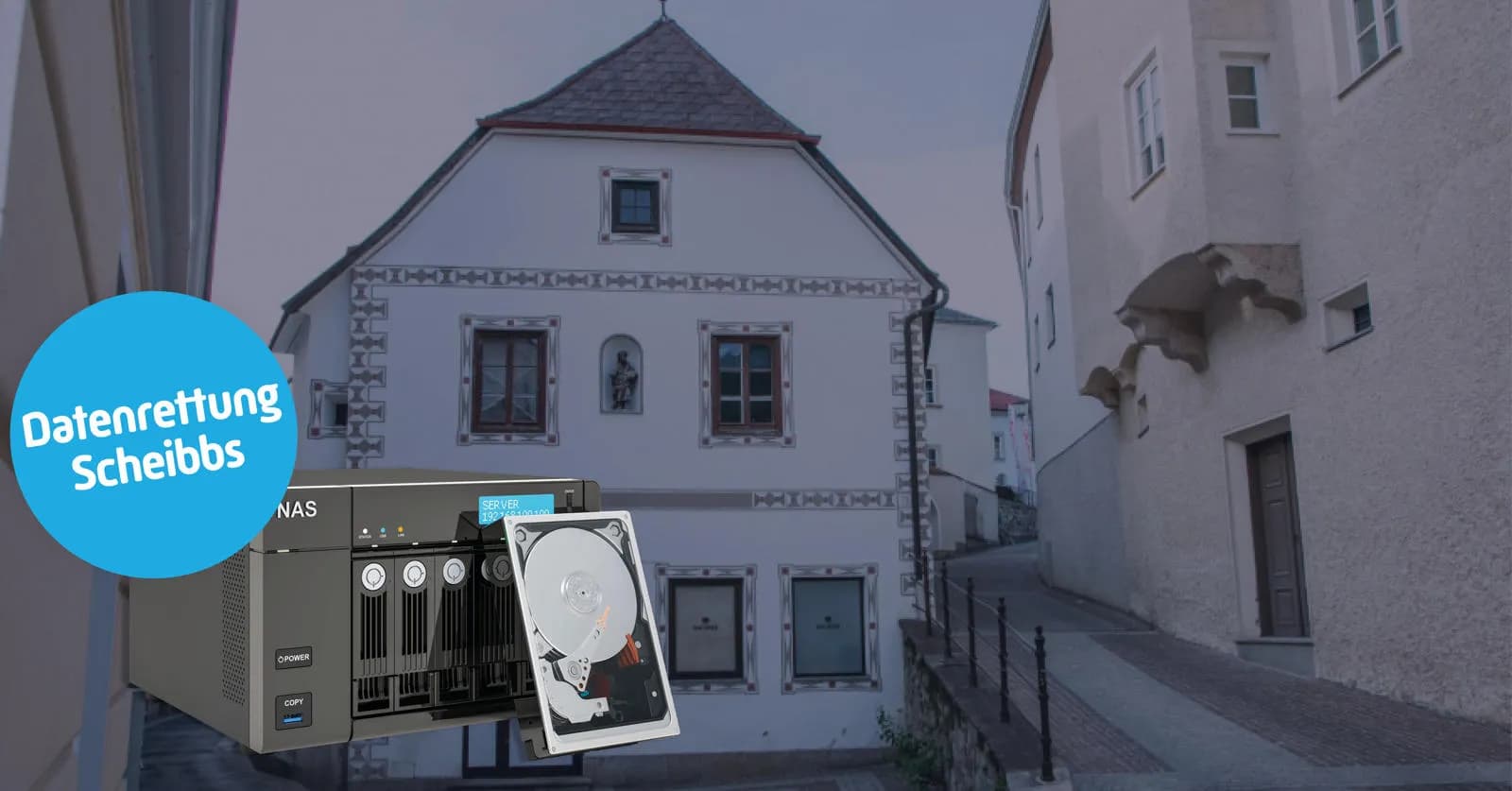 Datenrettung NAS System in Scheibbs