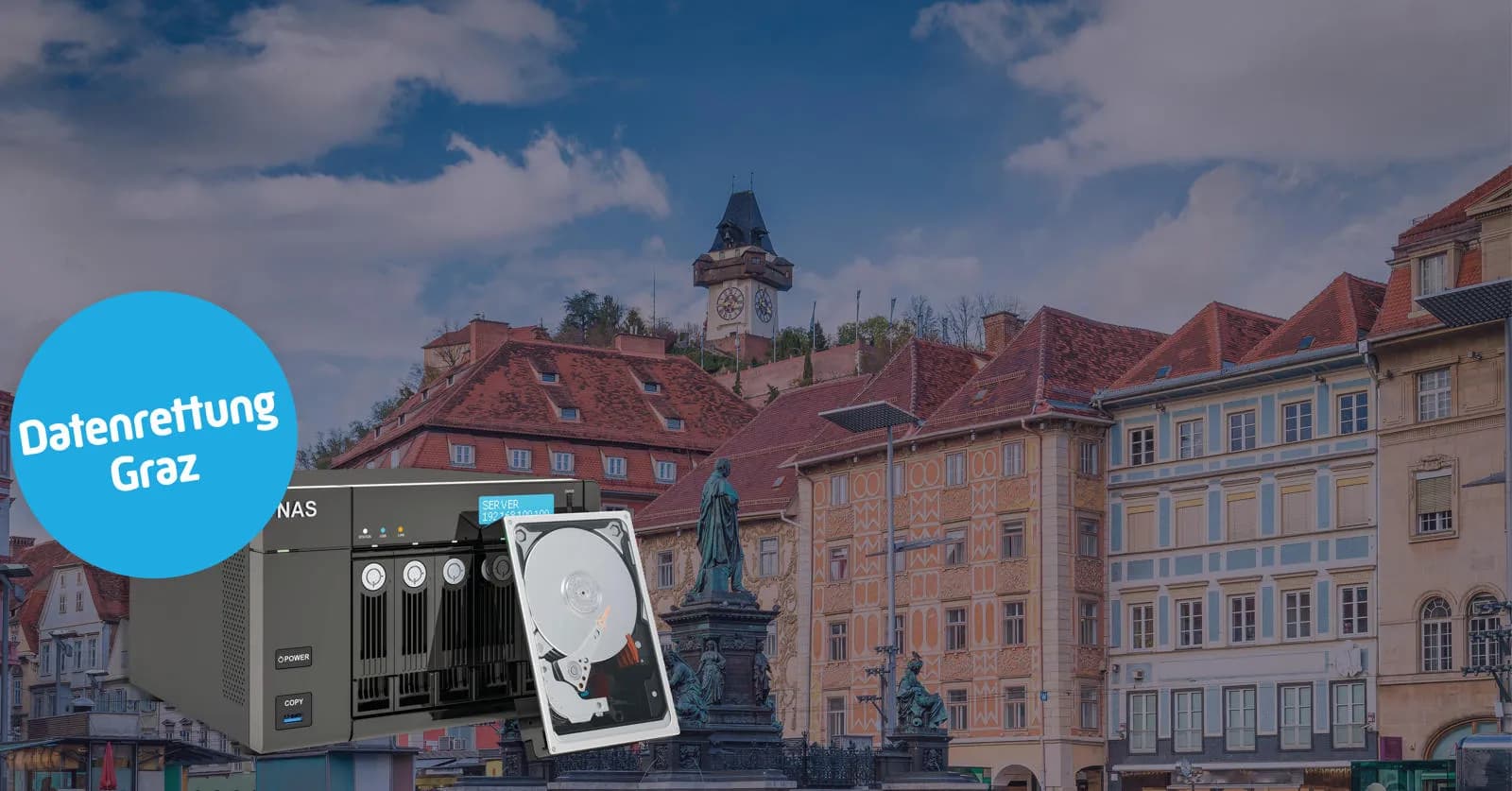 Datenrettung NAS System in Graz